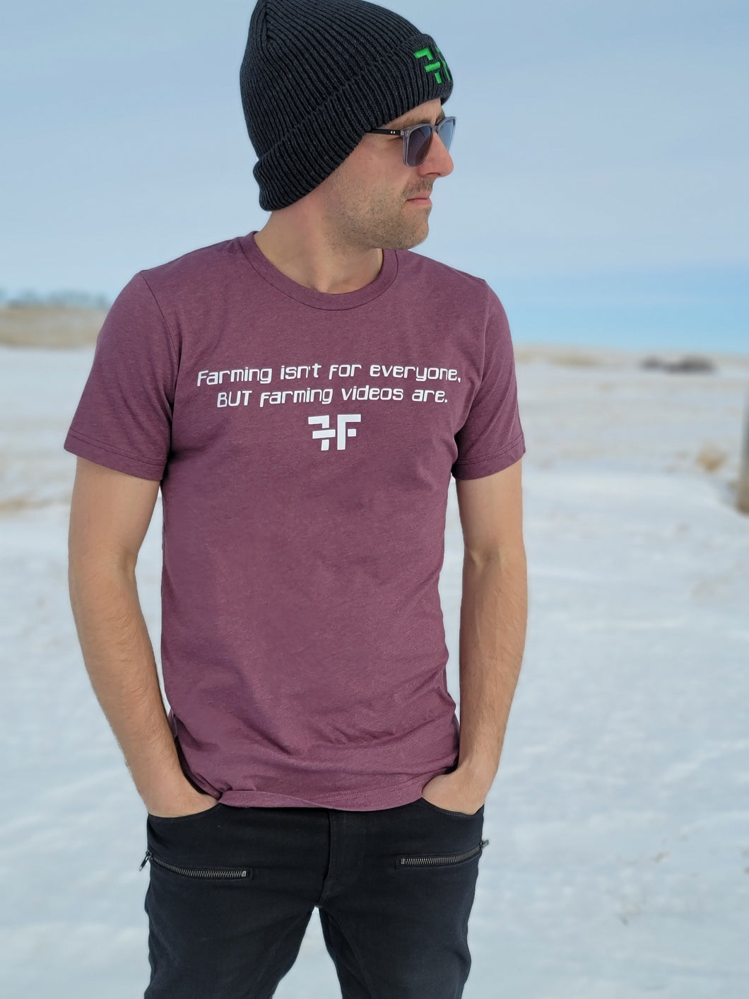 Farming isn't for everyone, but farming videos are! T-Shirt(S &XL left)